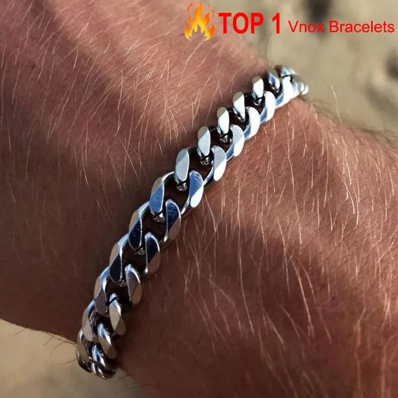 Pulseira de aço inoxidável VNOX