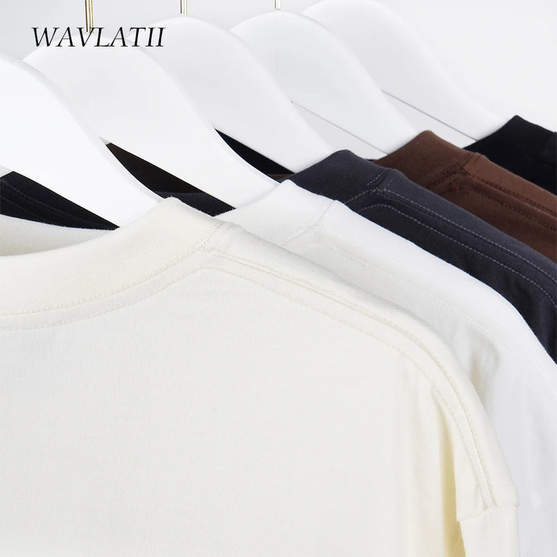 Camiseta Feminina WAVLATII